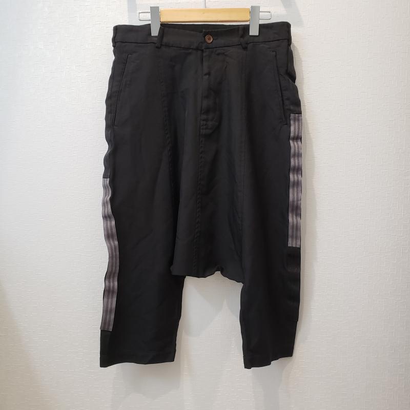 コムデギャルソンコムデギャルソン COMME des GARCONS COMME des GARCONS パンツ サルエルパンツ S 無地 黒 / ブラック / メンズ USED 古着 中古 10008652