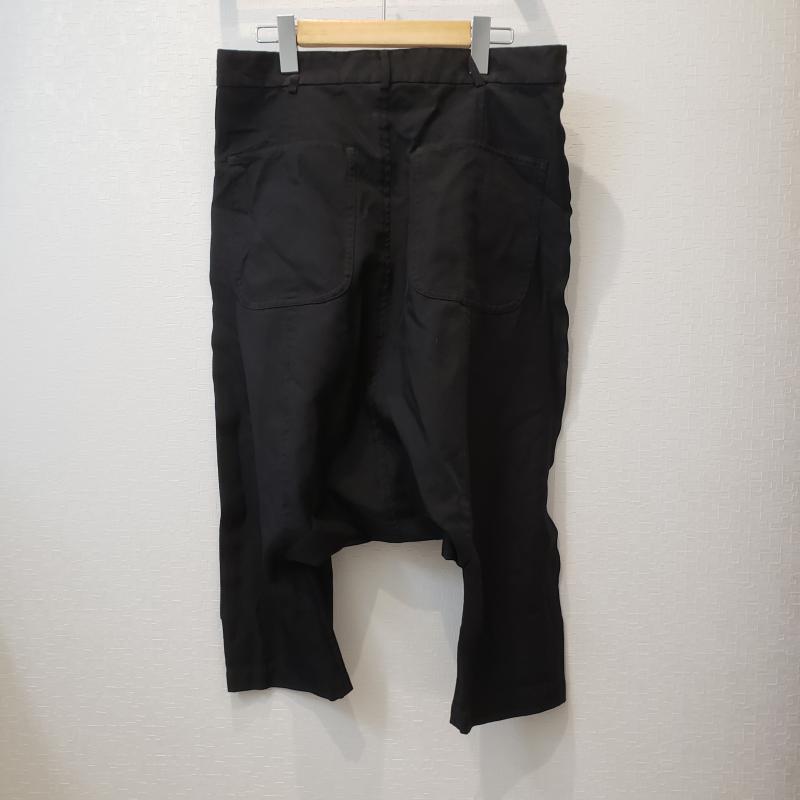 コムデギャルソンコムデギャルソン COMME des GARCONS COMME des GARCONS パンツ サルエルパンツ S 無地 黒 / ブラック / メンズ USED 古着 中古 10008652