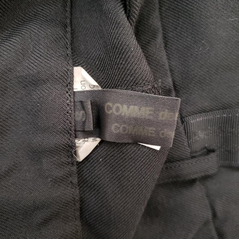 コムデギャルソンコムデギャルソン COMME des GARCONS COMME des GARCONS パンツ サルエルパンツ S 無地 黒 / ブラック / メンズ USED 古着 中古 10008652