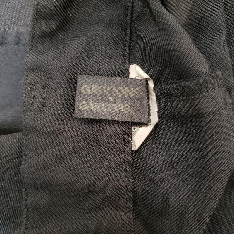 コムデギャルソンコムデギャルソン COMME des GARCONS COMME des GARCONS パンツ サルエルパンツ S 無地 黒 / ブラック / メンズ USED 古着 中古 10008652