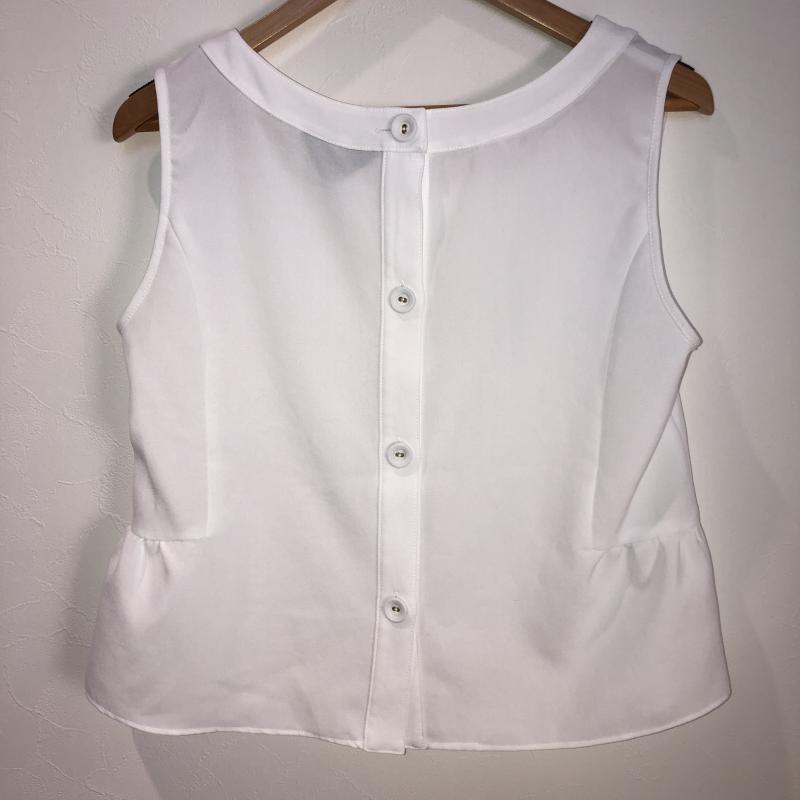 アイボリーコート ivory court カットソー 半袖 無地 白 / ホワイト / レディース USED 古着 中古 10008719