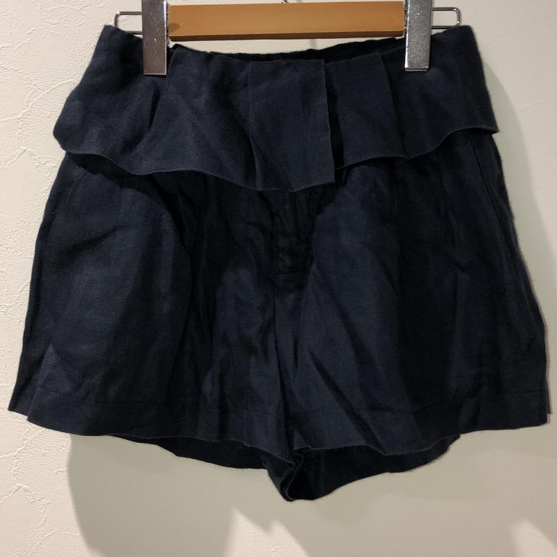 レイビームス Ray BEAMS パンツ ショートパンツ 0 無地 紺 / ネイビー / レディース USED 古着 中古 10008732
