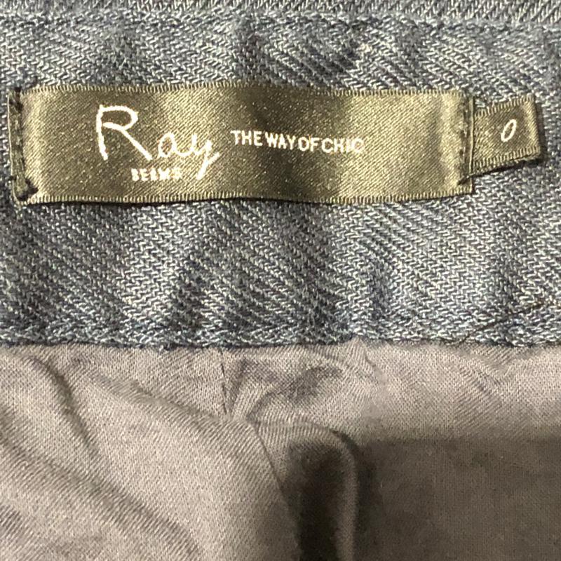 レイビームス Ray BEAMS パンツ ショートパンツ 0 無地 紺 / ネイビー / レディース USED 古着 中古 10008732