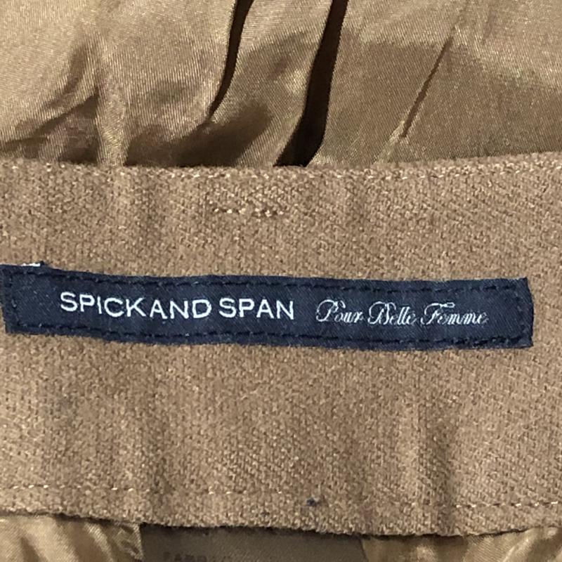 スピック&スパン Spick & Span パンツ ショートパンツ 40 無地 茶 / ブラウン / レディース USED 古着 中古 10008735