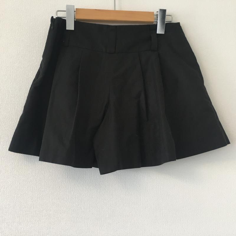 ロペ ROPE' パンツ ショートパンツ 7 無地 黒 / ブラック / レディース USED 古着 中古 10008765