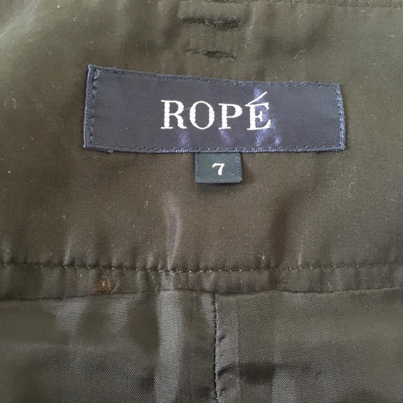 ロペ ROPE' パンツ ショートパンツ 7 無地 黒 / ブラック / レディース USED 古着 中古 10008765