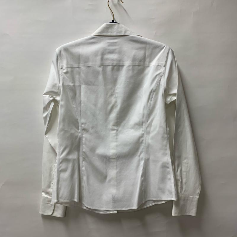 ブルックス ブラザーズ BROOKS BROTHERS シャツ、ブラウス 長袖 346 無地 白 / ホワイト / レディース USED 古着 中古 10008809