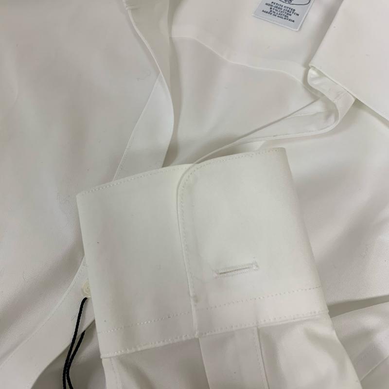 ブルックス ブラザーズ BROOKS BROTHERS シャツ、ブラウス 長袖 346 無地 白 / ホワイト / レディース USED 古着 中古 10008809