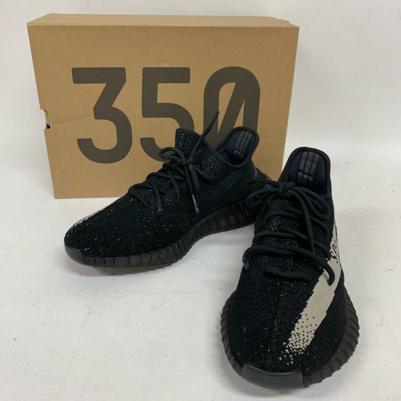 アディダス adidas スニーカー スニーカー adidas yeezy boost 350 型番BY1604 イージーブースト 29.5cm 無地 X X ロゴ、文字 白 / ホワイト / X 灰 / グレー / X 赤 / レッド / X 黒 / ブラック / メンズ USED 古着 中古 10009100