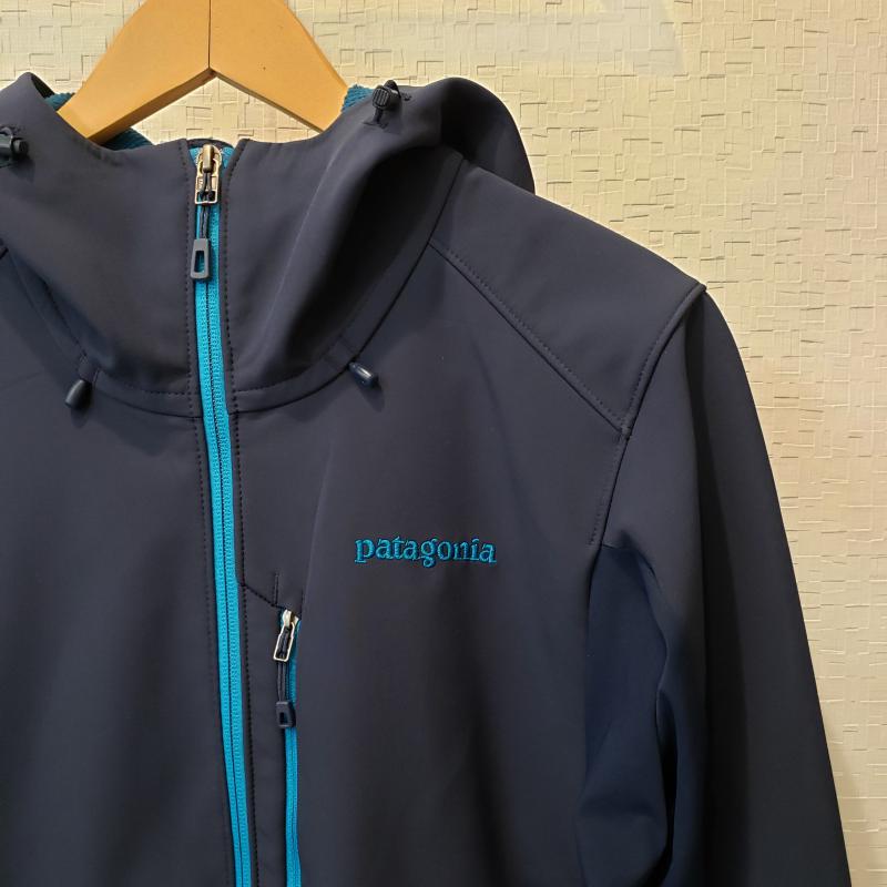 パタゴニア patagonia トップス トップス ジャージ S 無地 X ロゴ、文字 青 / ブルー / X 紺 / ネイビー / メンズ USED 古着 中古 10009202
