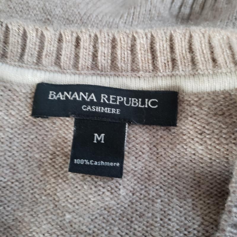 バナナリパブリック BANANA REPUBLIC ニット、セーター 長袖 M 無地 ベージュ / ベージュ / レディース USED 古着 中古 10009226