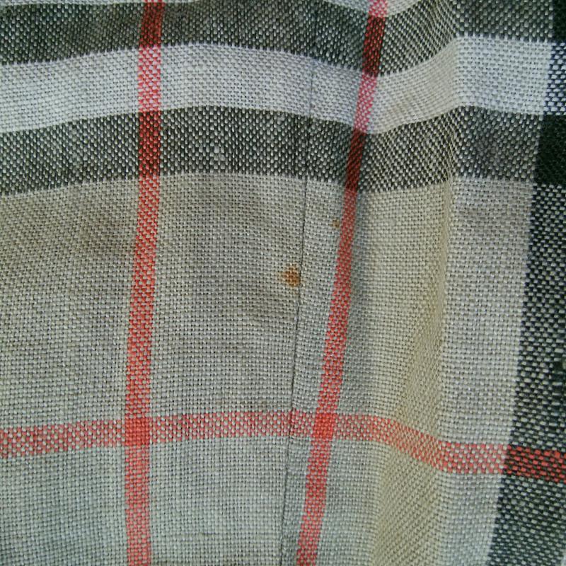 バーバリーロンドン Burberry London スカート ロングスカート ラップスカート 38 チェック 緑 / グリーン / X 橙 / オレンジ / レディース USED 古着 中古 10009418