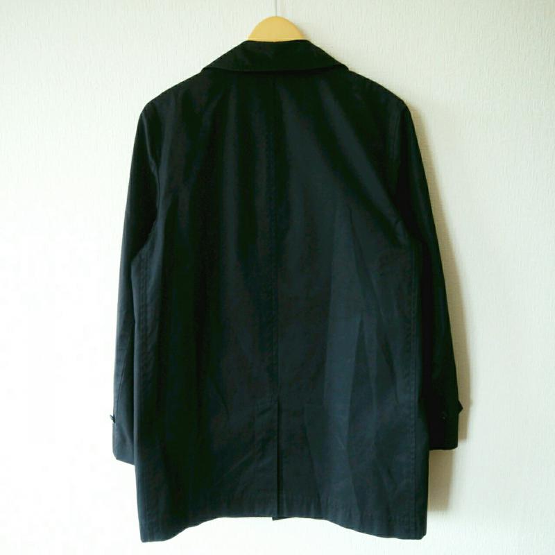 コムデギャルソンオム COMME des GARCONS HOMME コート コート一般 ステンカラーコート 無地 黒 / ブラック / メンズ USED 古着 中古 10009441