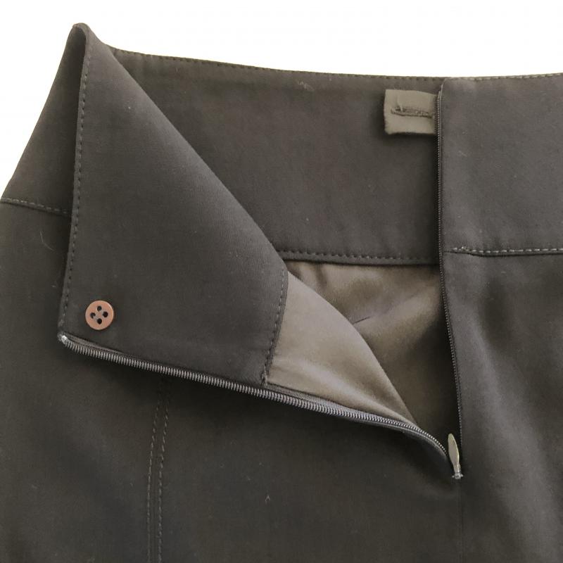 アルマーニコレッツォーニ ARMANI COLLEZIONI スカート ひざ丈スカート 40 無地 黒 / ブラック / レディース USED 古着 中古 10009491
