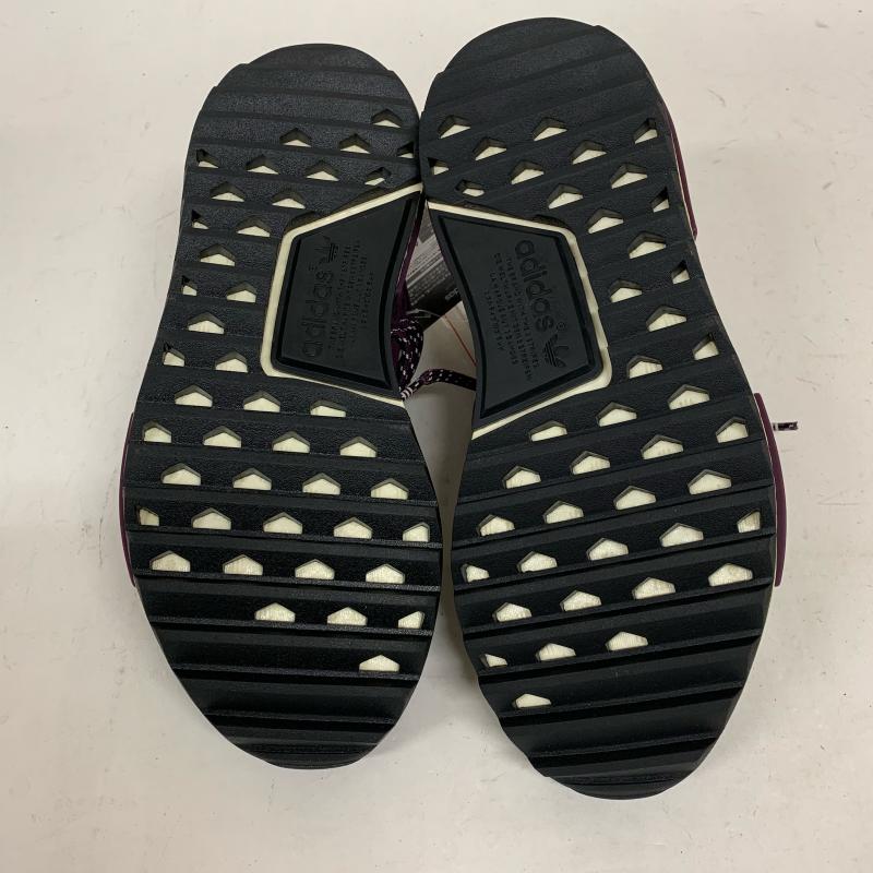 アディダス adidas スニーカー スニーカー adidas×Pharrell 型番:AC7033 26.5cm 無地 X ロゴ、文字 黒 / ブラック / X 白 / ホワイト / X 紫 / パープル / メンズ USED 古着 中古 10009495