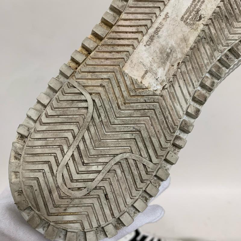 オフホワイト off white スニーカー スニーカー 無地 X ワンポイント X 白 / ホワイト / X 黒 / ブラック / メンズ USED 古着 中古 10009504