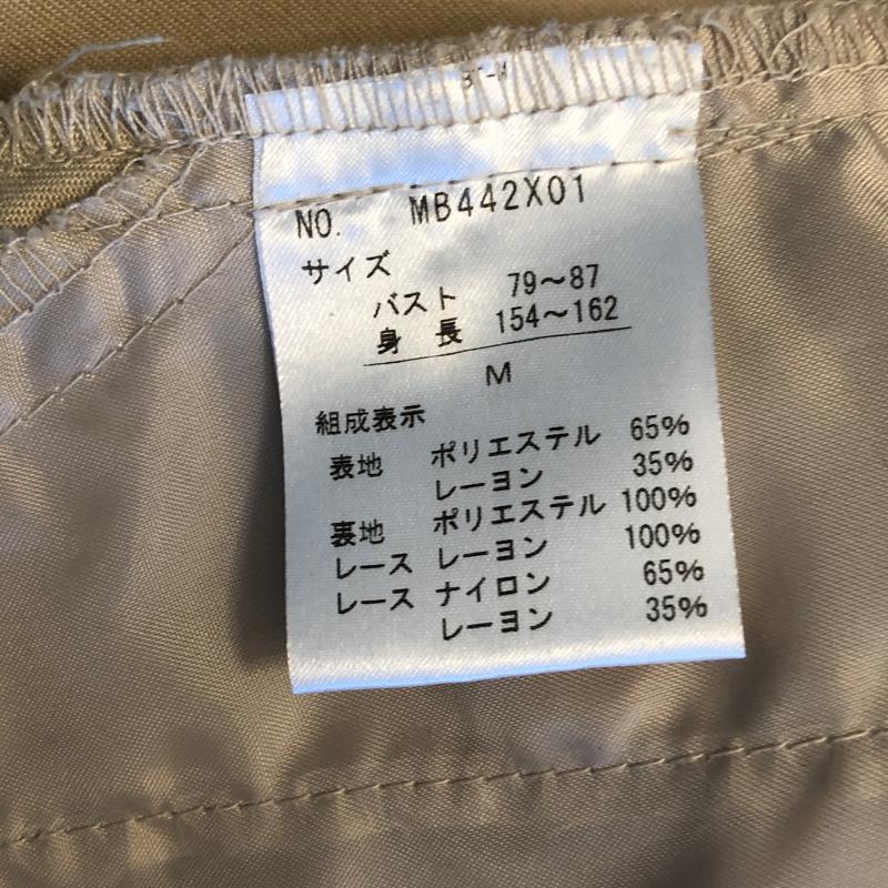 アクシーズファム axes femme コート コート一般 M 無地 ベージュ / ベージュ / レディース USED 古着 中古 10009540