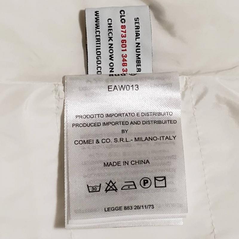 エーディーディー add コート コート一般 中綿入りコート 4 無地 白 / ホワイト / レディース USED 古着 中古 10009608