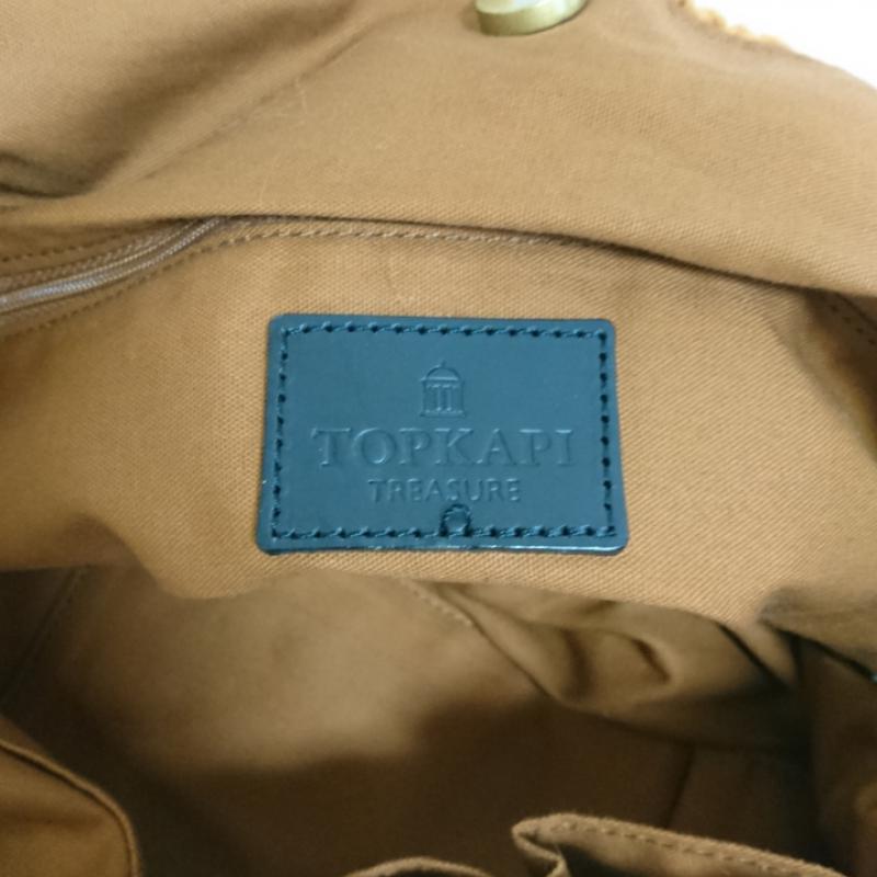 トレジャートプカピ TREASURE TOPKAPI ショルダーバッグ ショルダーバッグ 無地 X 茶 / ブラウン / X 黒 / ブラック / レディース USED 古着 中古 10009616