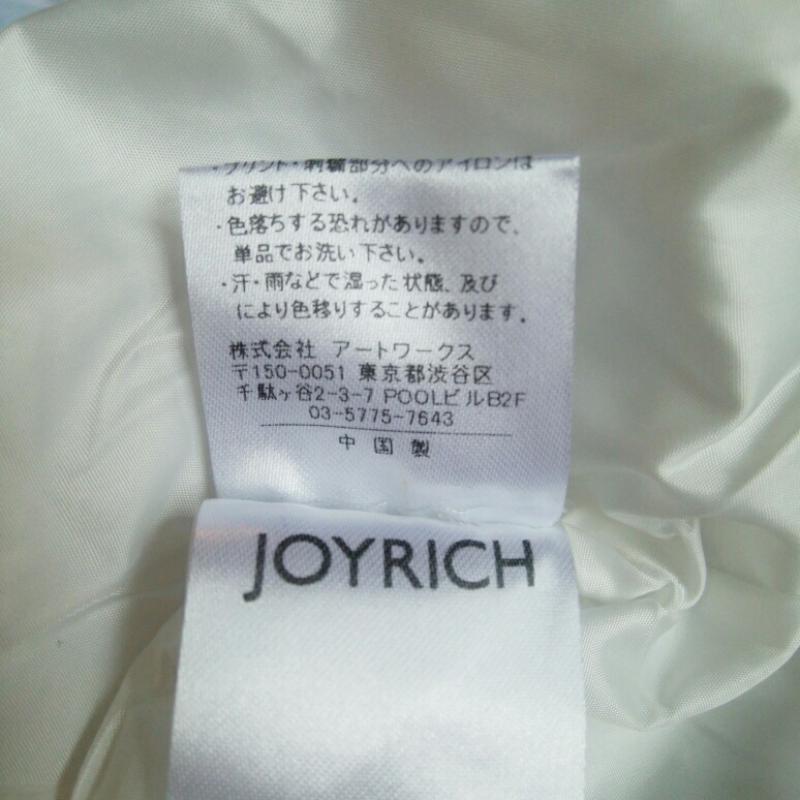 ジョイリッチ JOYRICH コート コート一般 ユニセックス/リバーシブル M 無地 X 花柄 黒 / ブラック / X 銀 / シルバー / X 白 / ホワイト / X 灰 / グレー / X 桃 / ピンク / レディース USED 古着 中古 10009630