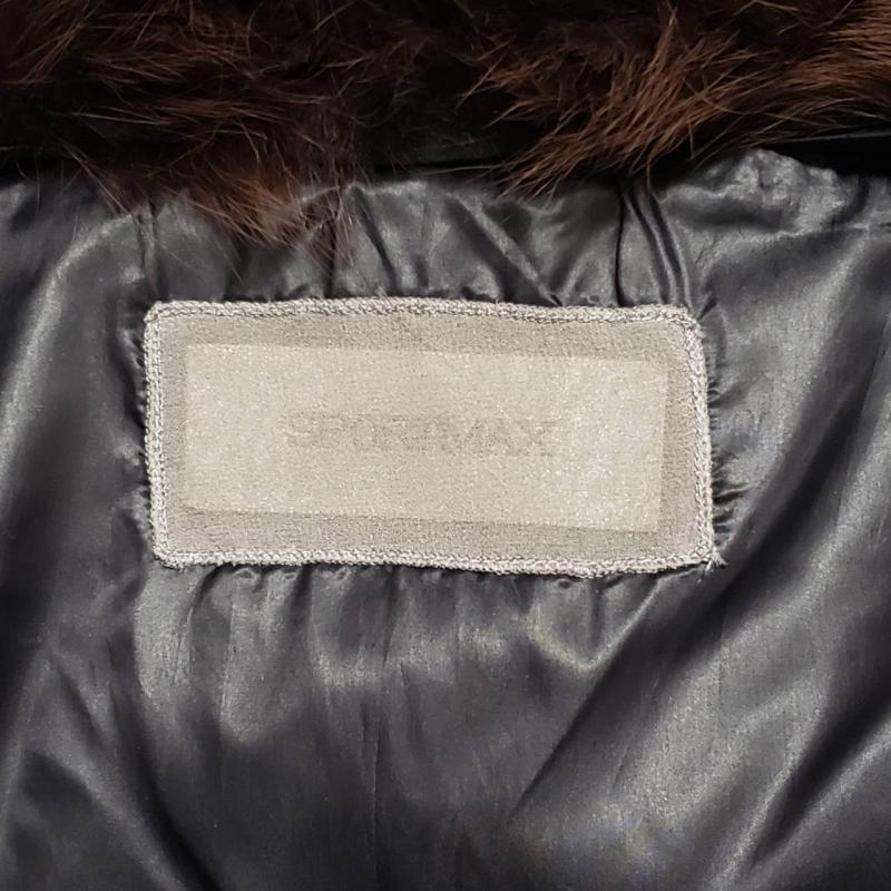スポーツマックス SPORTMAX コート コート一般 4 無地 黒 / ブラック / X 茶 / ブラウン / レディース USED 古着 中古 10009656
