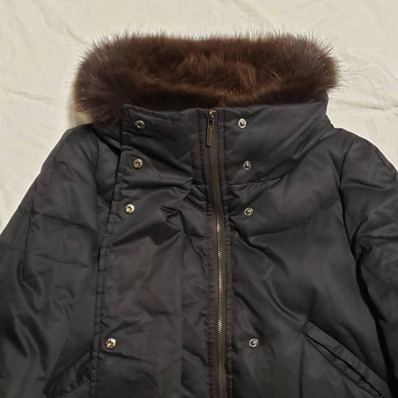 スポーツマックス SPORTMAX コート コート一般 4 無地 黒 / ブラック / X 茶 / ブラウン / レディース USED 古着 中古 10009656