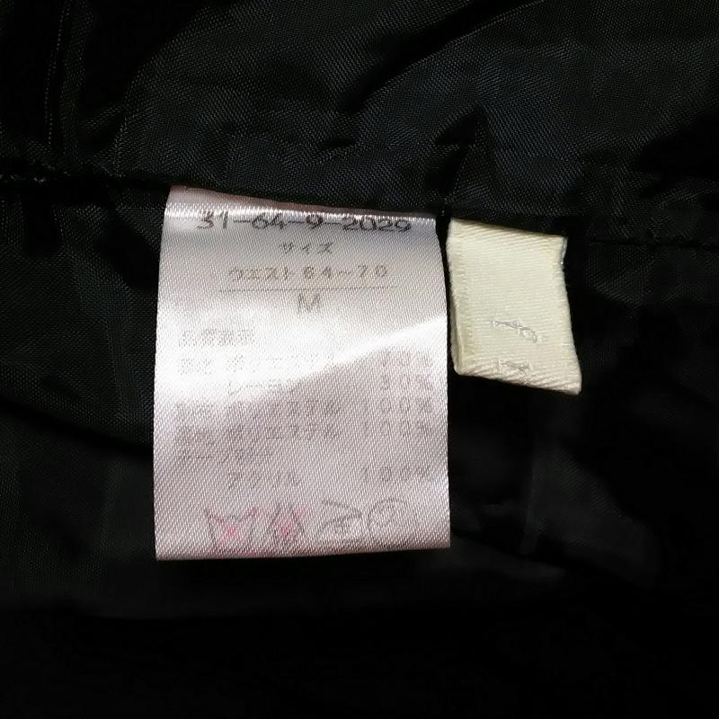 エムティー Mt スカート ひざ丈スカート M 無地 黒 / ブラック / レディース USED 古着 中古 10009711