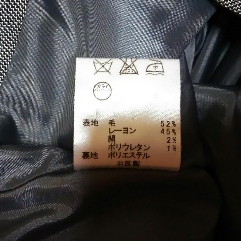 エニファム any Fam スカート ひざ丈スカート 2 無地 灰 / グレー / レディース USED 古着 中古 10009714