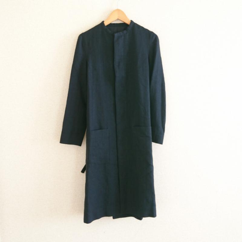 ゴーシュ ゴーシュ コート コート一般 2 無地 黒 / ブラック / レディース USED 古着 中古 10009768