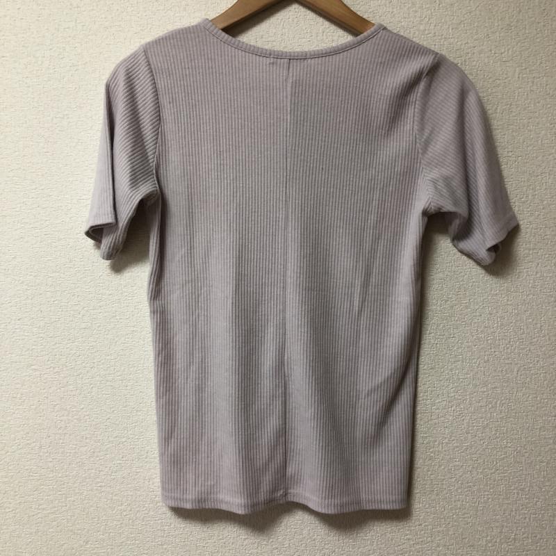ミスティック mystic カットソー 半袖 FREE 無地 灰 / グレー / レディース USED 古着 中古 10009776