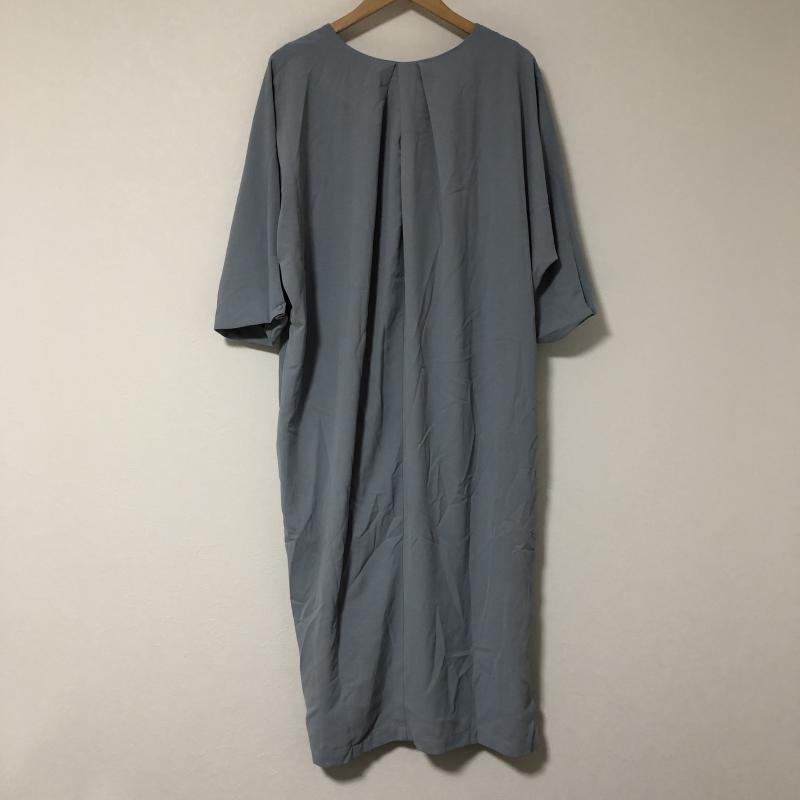 エディットバイイエッカベッカ Editt by YECCA VECCA ワンピース ロングスカート 布ベルト付きワンピース FREE 無地 青 / ブルー / レディース USED 古着 中古 10009814