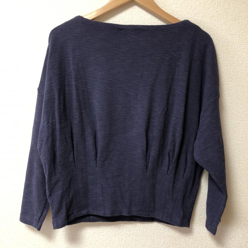 スタディオクリップ studio CLIP カットソー 長袖 M 無地 紫 / パープル / レディース USED 古着 中古 10009848