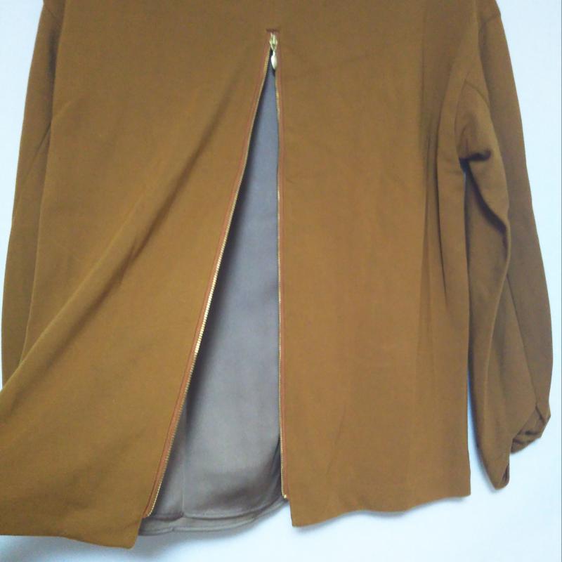 エンネア Ennea カットソー 長袖 36 無地 茶 / ブラウン / レディース USED 古着 中古 10009962