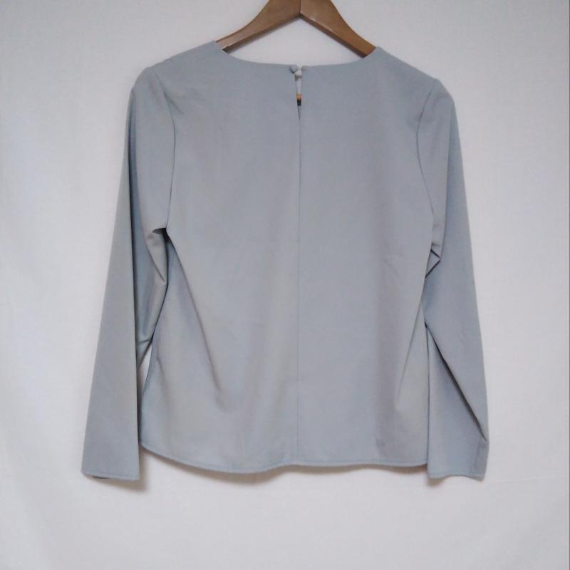 エマテイラー Emma Taylor カットソー 長袖 36 無地 青 / ブルー / レディース USED 古着 中古 10009998