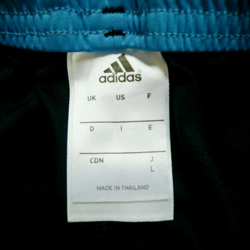 アディダス adidas パンツ ショートパンツ L 無地 X ロゴ、文字 X 刺繍 紺 / ネイビー / レディース USED 古着 中古 10010034