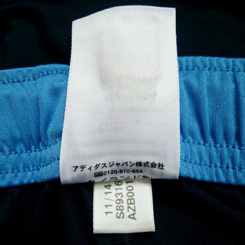 アディダス adidas パンツ ショートパンツ L 無地 X ロゴ、文字 X 刺繍 紺 / ネイビー / レディース USED 古着 中古 10010034
