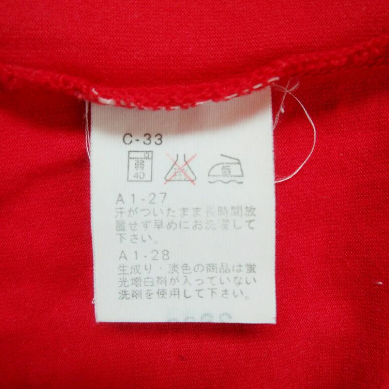 ポロゴルフラルフローレン POLOGOLF ポロシャツ 半袖 S 無地 X ボーダー柄 赤 / レッド / X 白 / ホワイト / メンズ USED 古着 中古 10010049