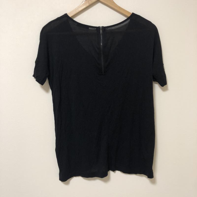 ザラコレクション ZARA COLLECTION Tシャツ 半袖 XS 無地 黒 / ブラック / レディース USED 古着 中古 10010088