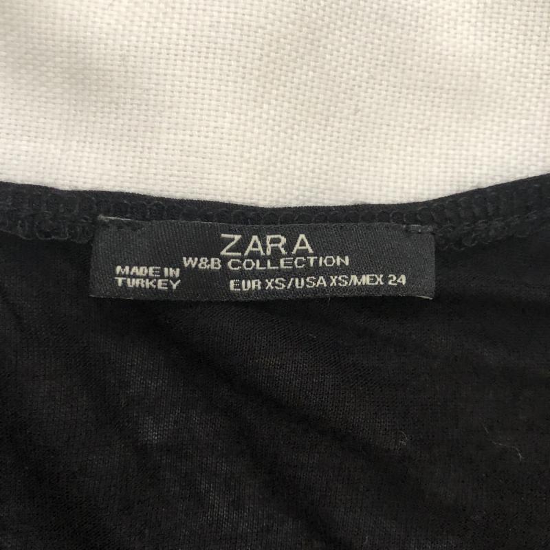 ザラコレクション ZARA COLLECTION Tシャツ 半袖 XS 無地 黒 / ブラック / レディース USED 古着 中古 10010088