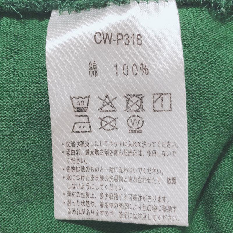 チャンピオン Champion カットソー 半袖 ノースリーブ L 無地 X X ワンポイント 緑 / グリーン / X 紺 / ネイビー / レディース USED 古着 中古 10010115