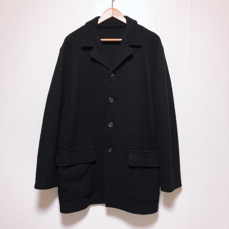 ペイトンプレイス PEYTONPLACE コート ピーコート FREE 無地 黒 / ブラック / メンズ USED 古着 中古 10010127
