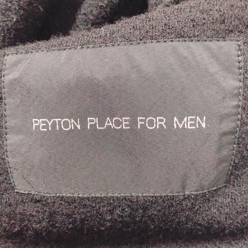 ペイトンプレイス PEYTONPLACE コート ピーコート FREE 無地 黒 / ブラック / メンズ USED 古着 中古 10010127