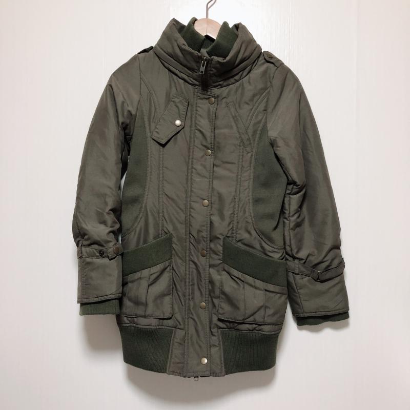 ナチュラルビューティーベーシック NATURAL BEAUTY BASIC コート コート一般 M 無地 緑 / グリーン / レディース USED 古着 中古 10010136