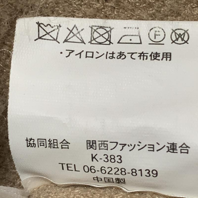 ドナマリー DONA MARIE ニット、セーター 長袖 ドルマンニット 38 無地 茶 / ブラウン / レディース USED 古着 中古 10010247