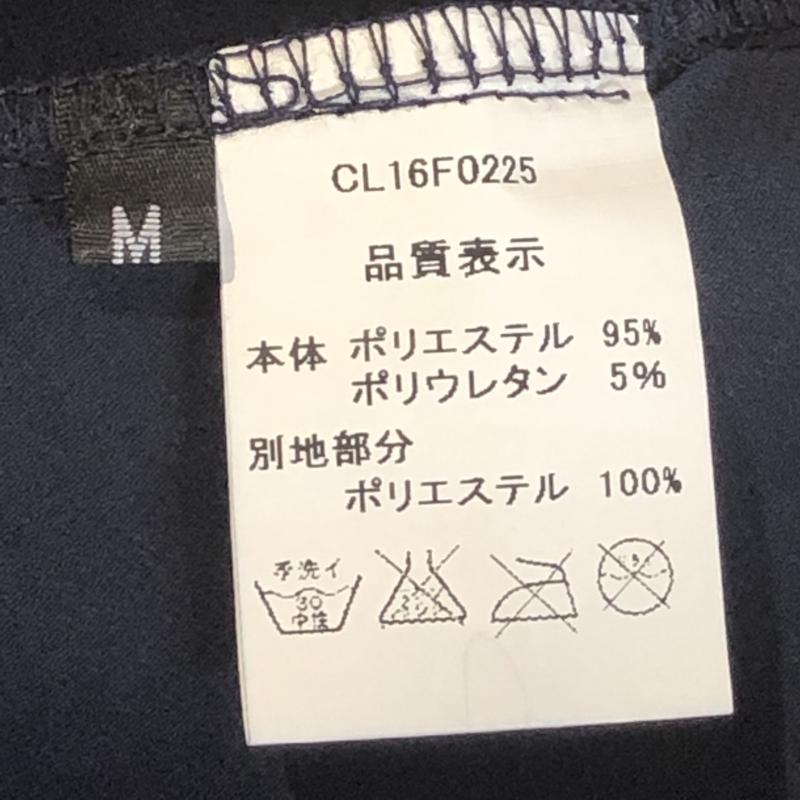 カラー Color カットソー 七分袖 M 無地 紺 / ネイビー / レディース USED 古着 中古 10010300