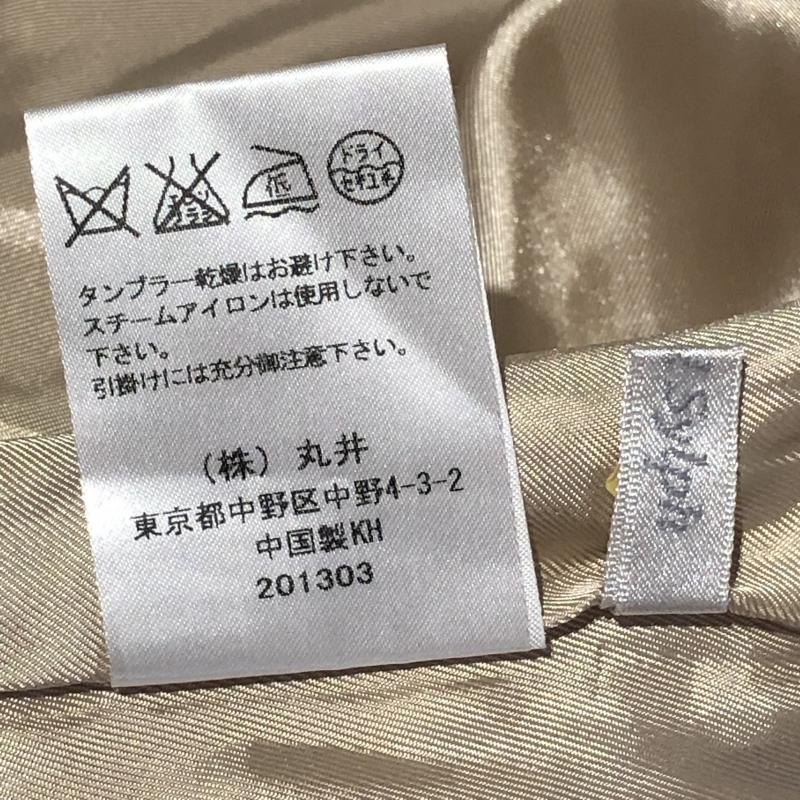 クリスタルシルフ Crystal Sylph スカート ひざ丈スカート S 無地 ベージュ / ベージュ / レディース USED 古着 中古 10010323
