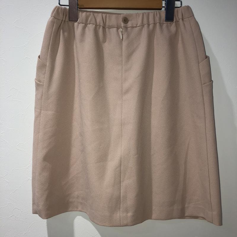 テチチ Techichi スカート ひざ丈スカート M 無地 ベージュ / ベージュ / レディース USED 古着 中古 10010324