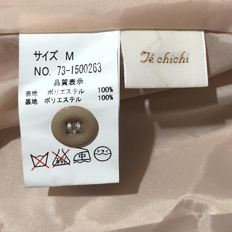 テチチ Techichi スカート ひざ丈スカート M 無地 ベージュ / ベージュ / レディース USED 古着 中古 10010324