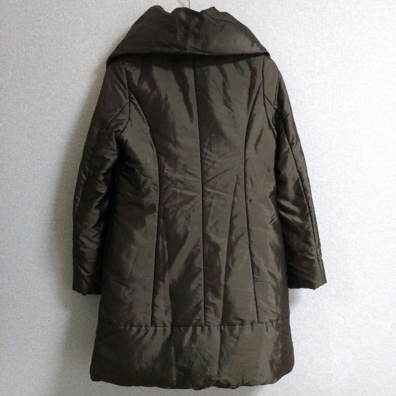 エムプルミエ M-PREMIER コート コート一般 34 無地 茶 / ブラウン / レディース USED 古着 中古 10010366