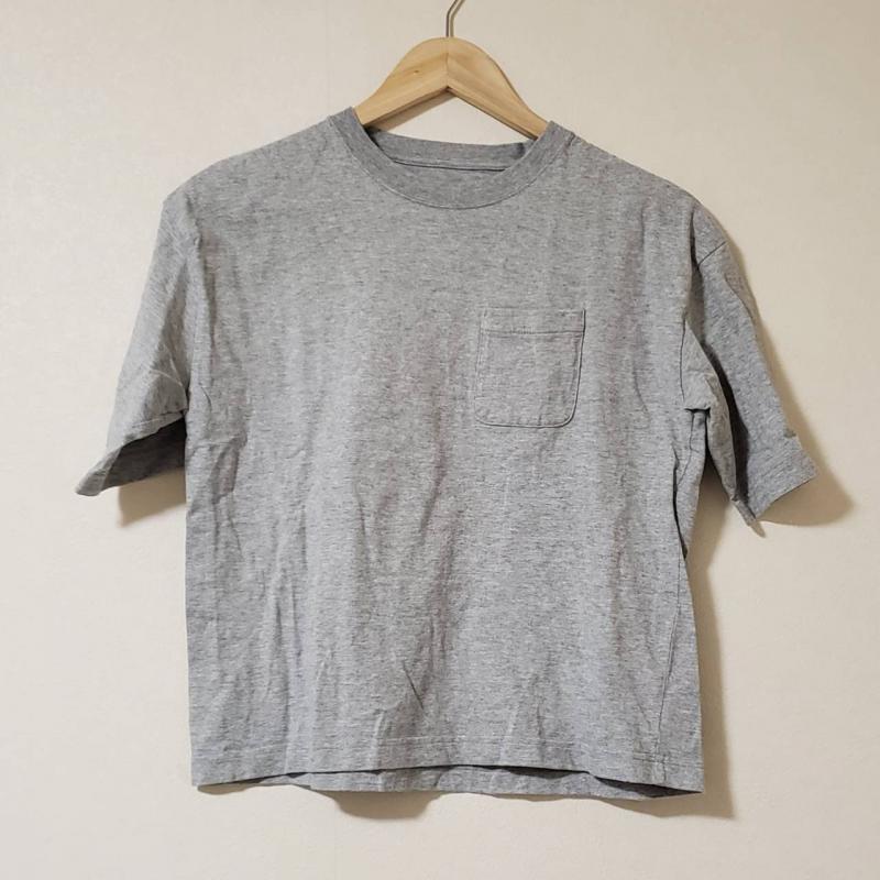 チャオパニック CIAOPANIC Tシャツ 半袖 FREE 無地 灰 / グレー / レディース USED 古着 中古 10010383